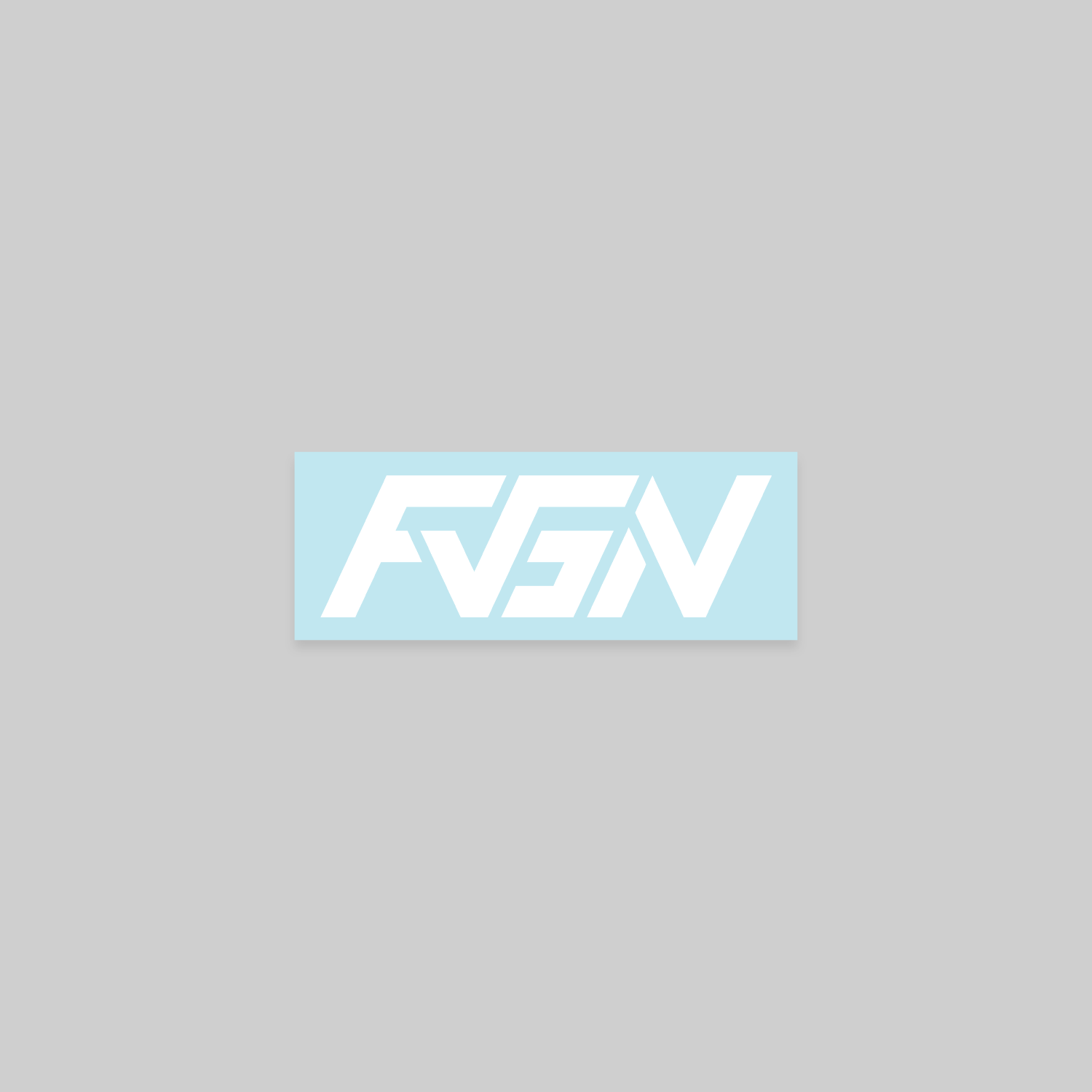 FVGN Regular Logo Sticker