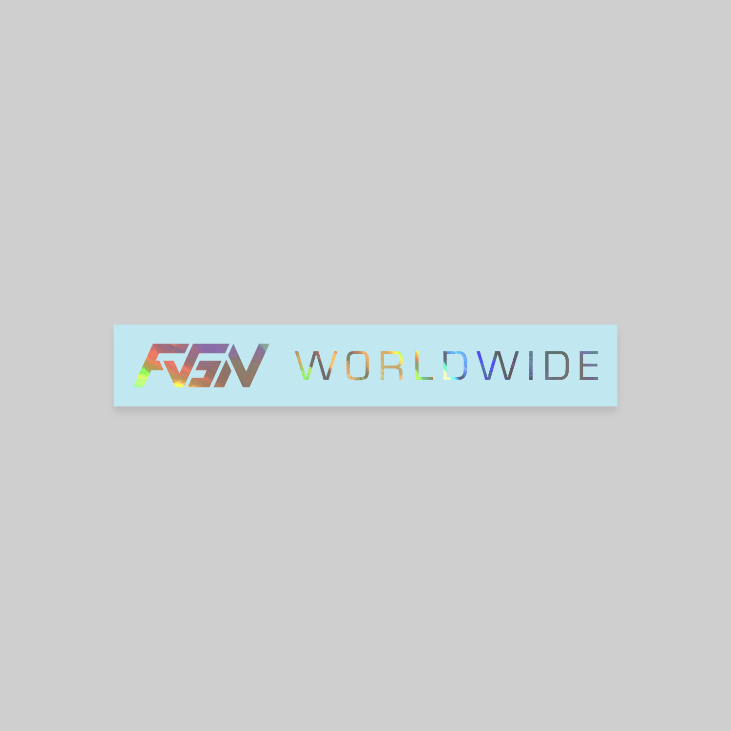 FVGN Worldwide Sticker