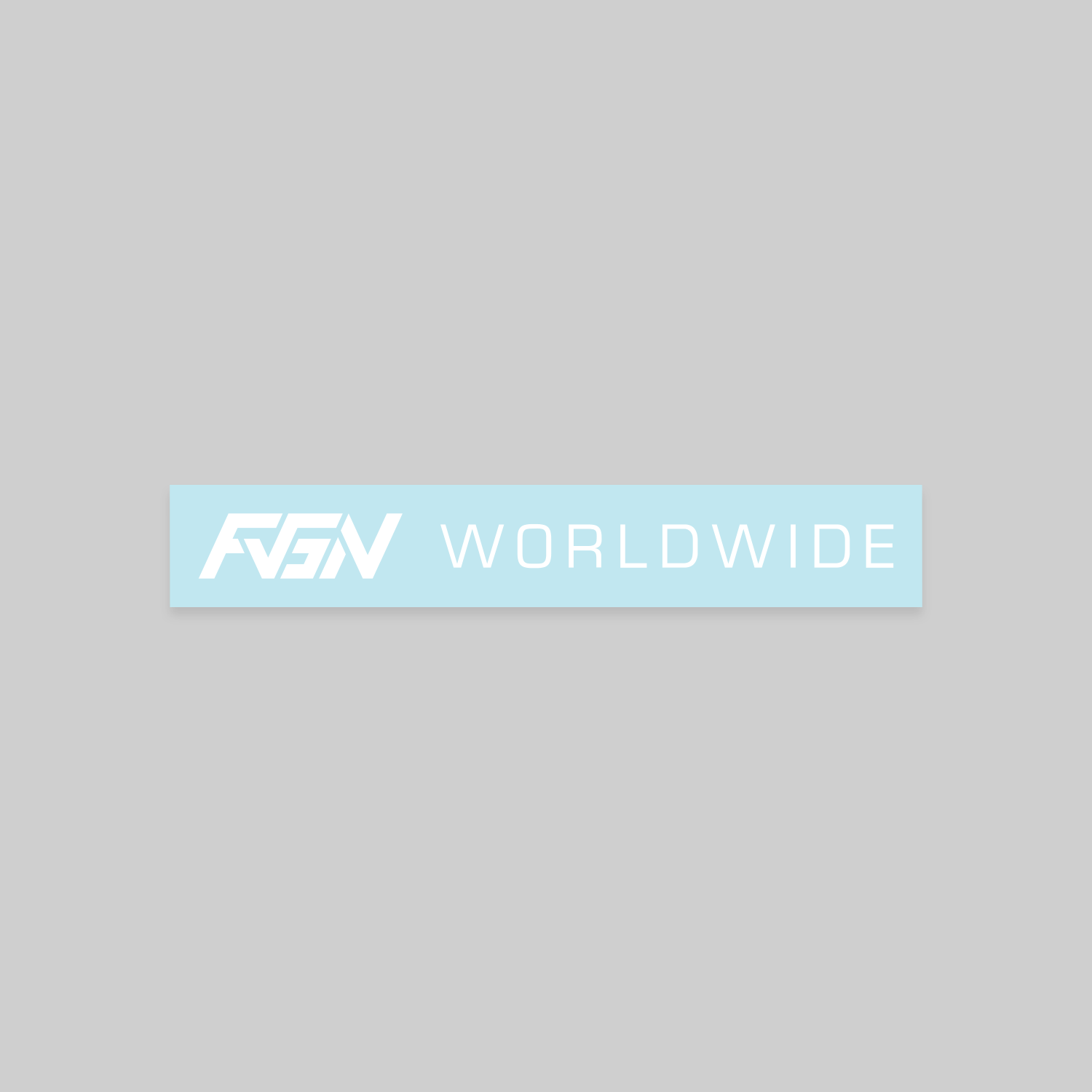 FVGN Worldwide Sticker