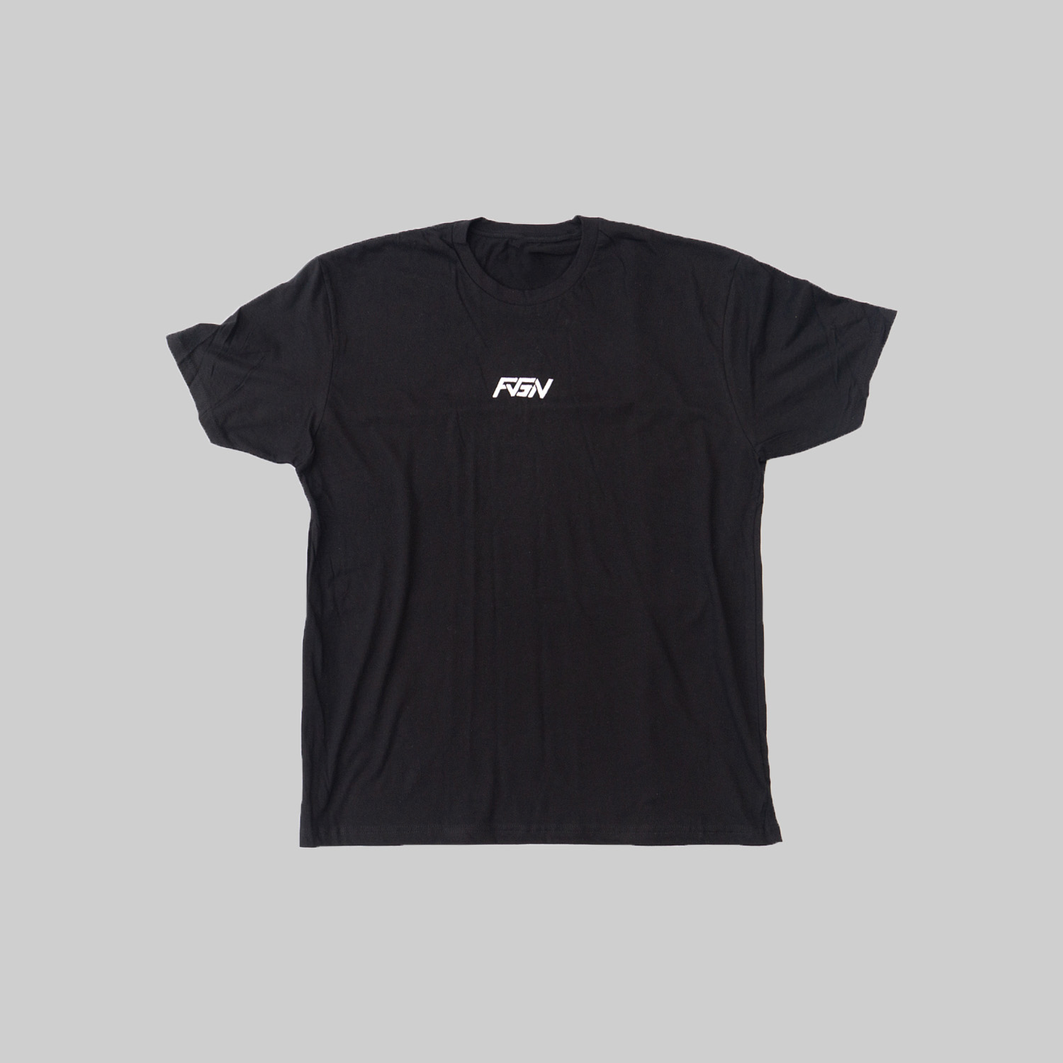 Embroidered Tee Black